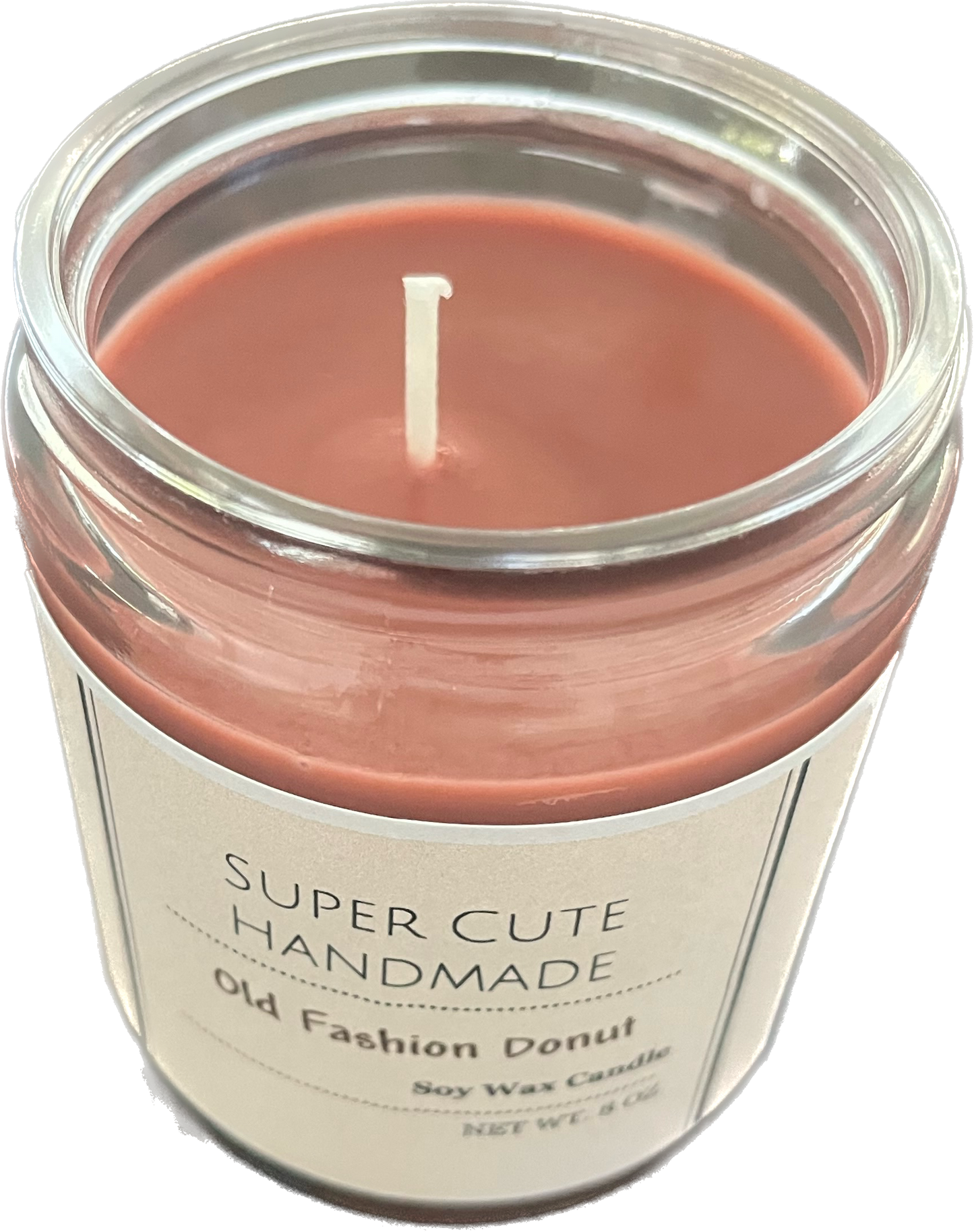 Old Fashion Donut Candle