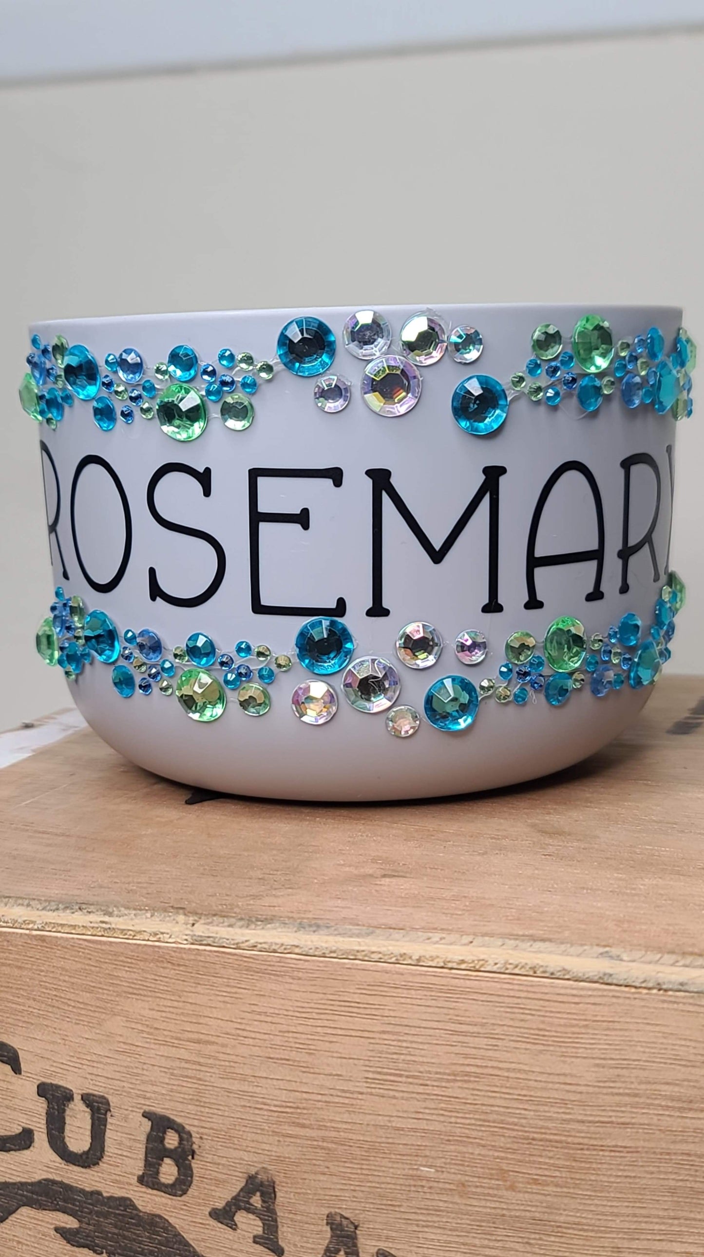 Super Cute Bling Mug Planter