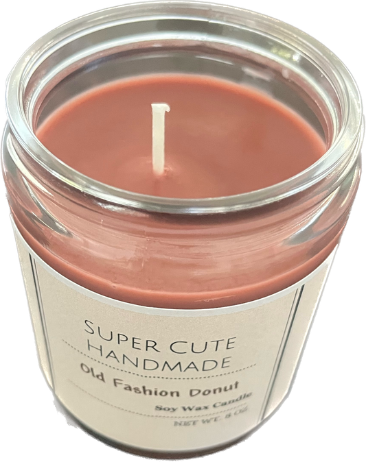Old Fashion Donut Candle
