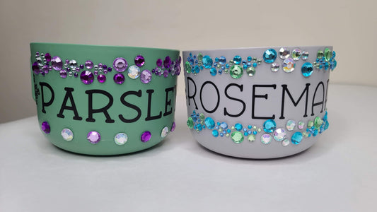 Super Cute Bling Mug Planter